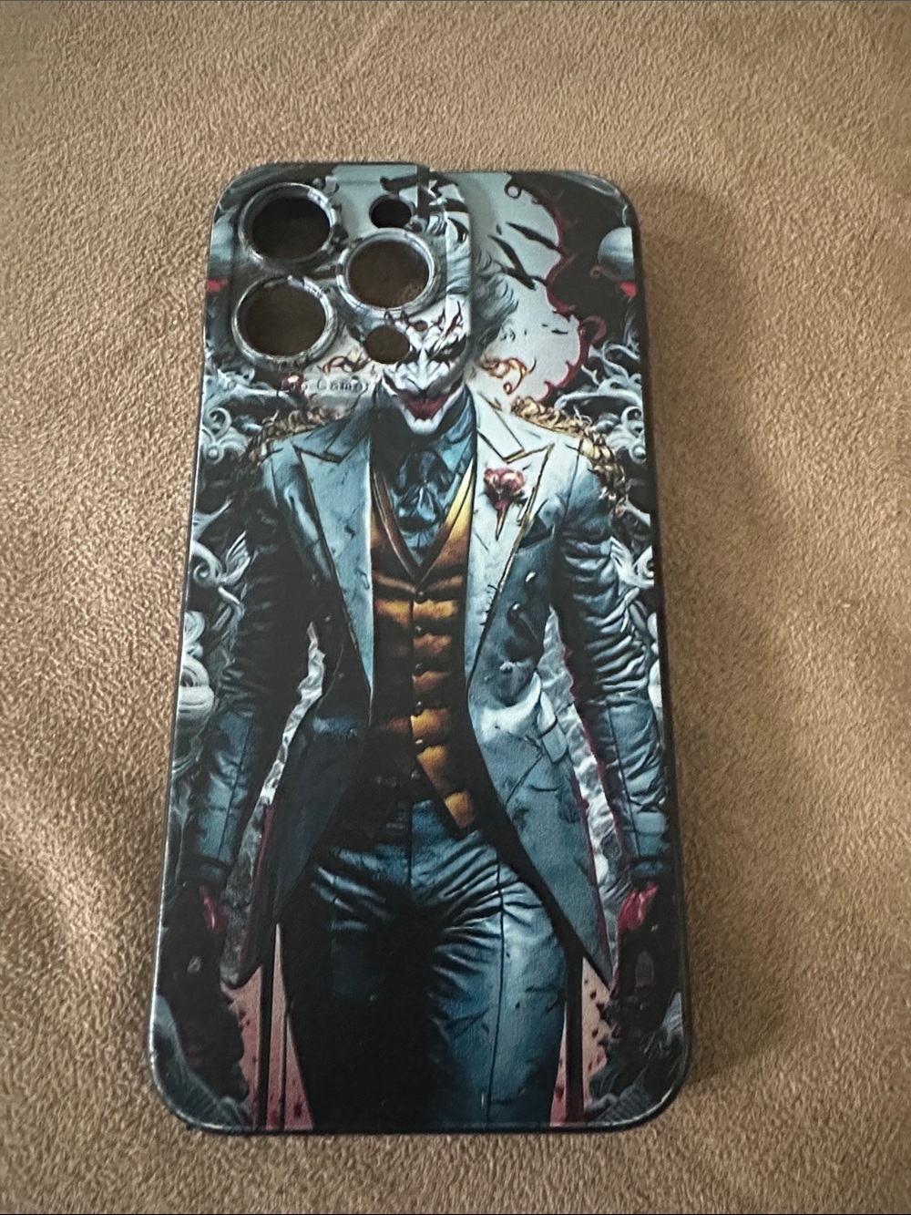 iPhone 15 Pro Max Horror collage Halloween siliconephone case. Brand new.